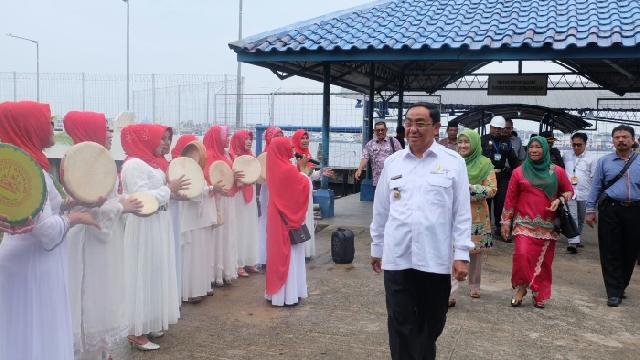 Bupati Inhil Kunjungi PT Pulau Sambu Guntung