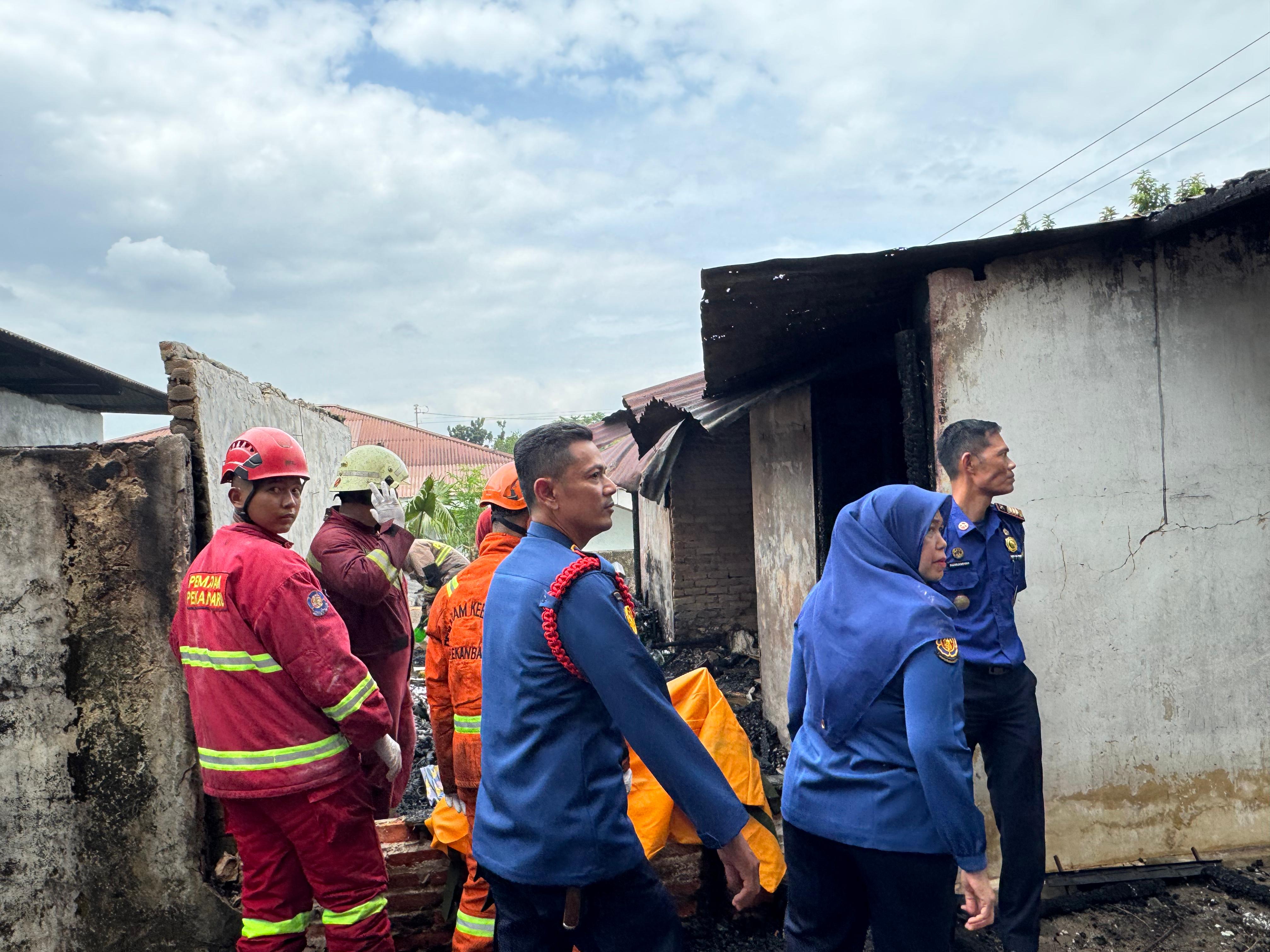 Kebakaran Rumah di Tangkerang Utara Memakan Korban Jiwa