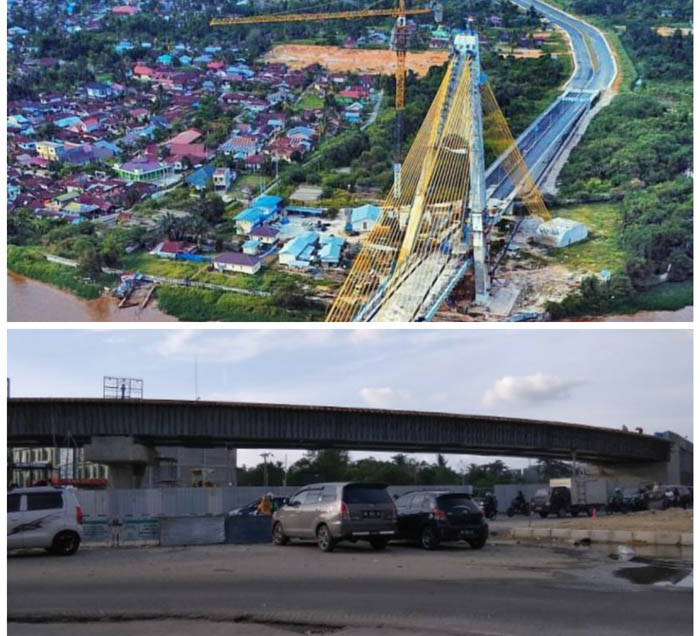 Besok Pagi Diresmikan Gubri, Dua Flyover Bisa Dilewati, Jembatan Siak IV Masih Tunggu Izin PU