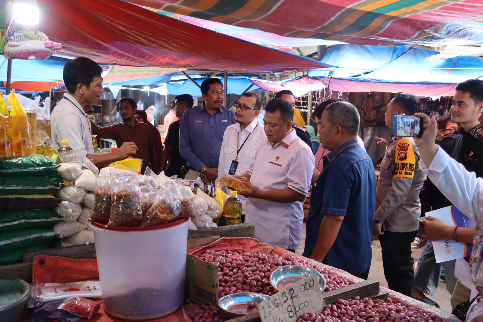 Dir Reskrimsus Polda Riau Awasi Harga Bahan Pokok