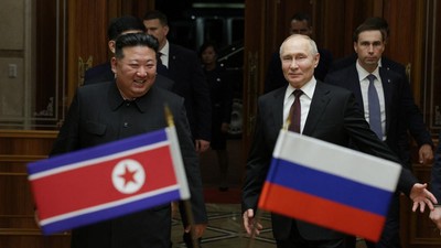 Putin-Kim Teken Pakta Pertahanan Korut-Rusia