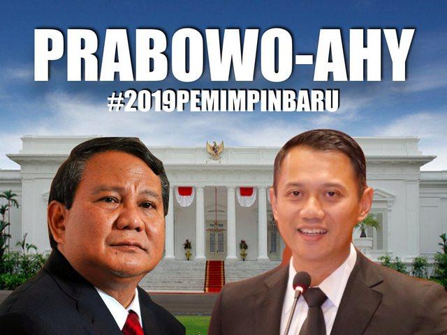 Demokrat dan Gerindra Bahas Duet Prabowo-AHY di Pilpres 2019