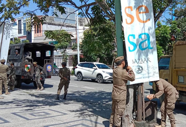 Spanduk hingga Banner Langgar Aturan Ditertibkan