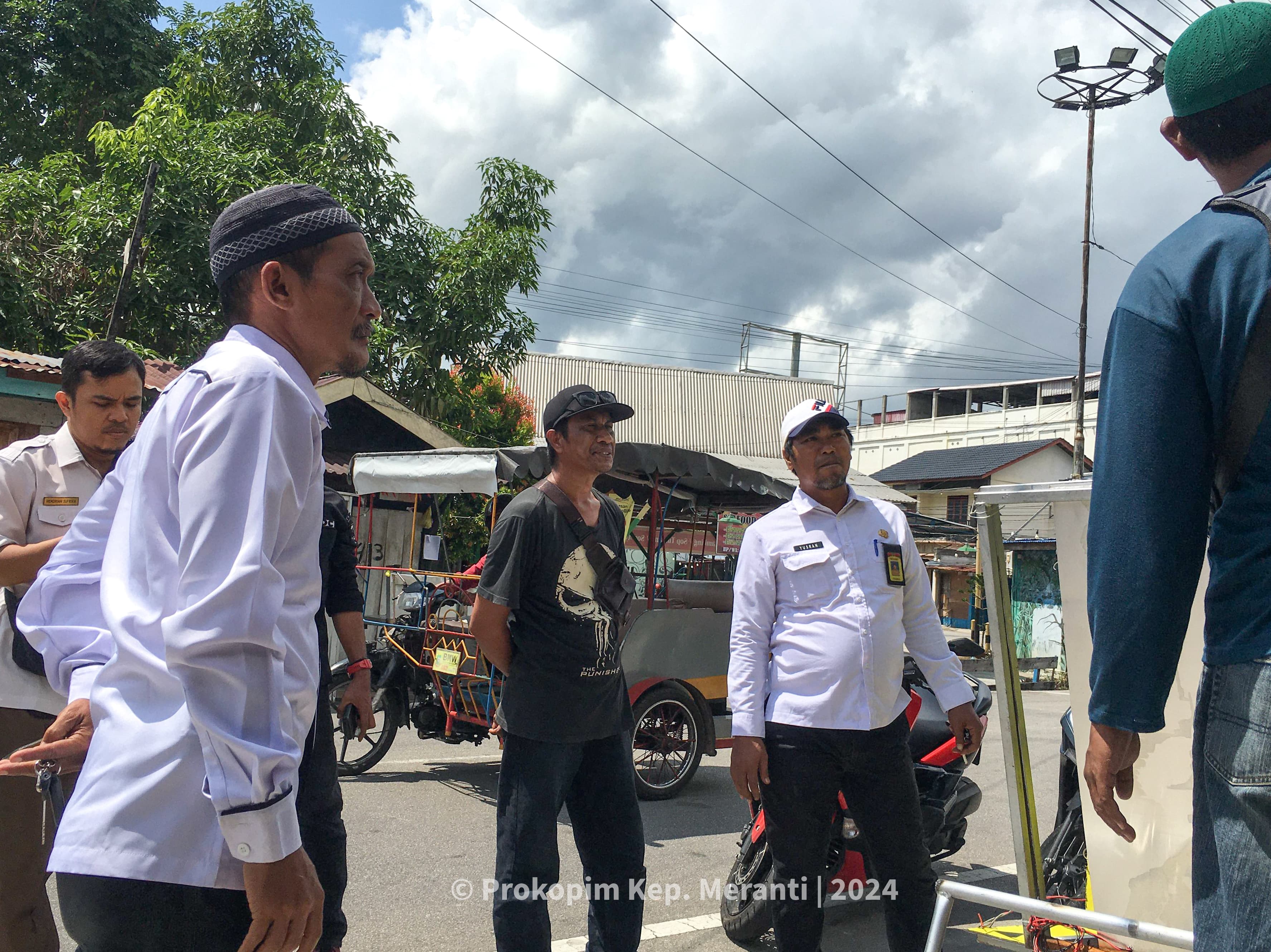 Pemkab Meranti Monitoring Lokasi Pemasangan Reklame