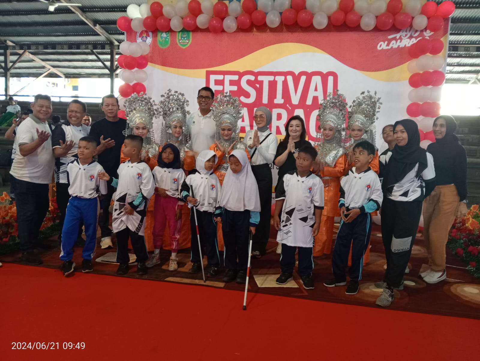 Pemkab Rohil Apresiasi Festival Olahraga Disabilitas