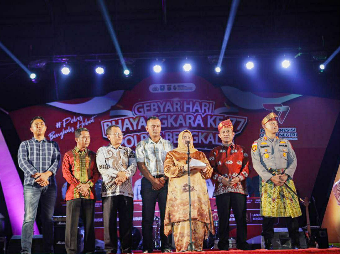 Bupati Buka Festival Musik dan Seni Budaya HUT Bhayangkara