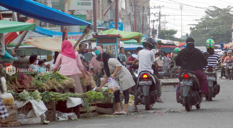 71 Pasar Kaget di Pekanbaru Masih Beroperasi saat Pandemi