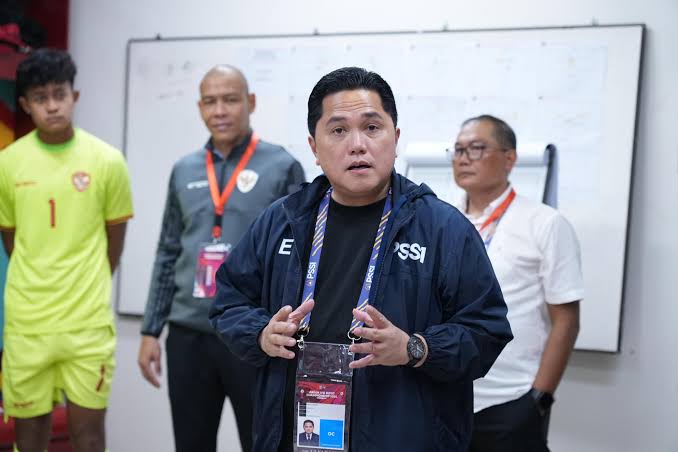 Hadapi Filipina, Erick Thohir: Target Timnas Lolos Semifinal