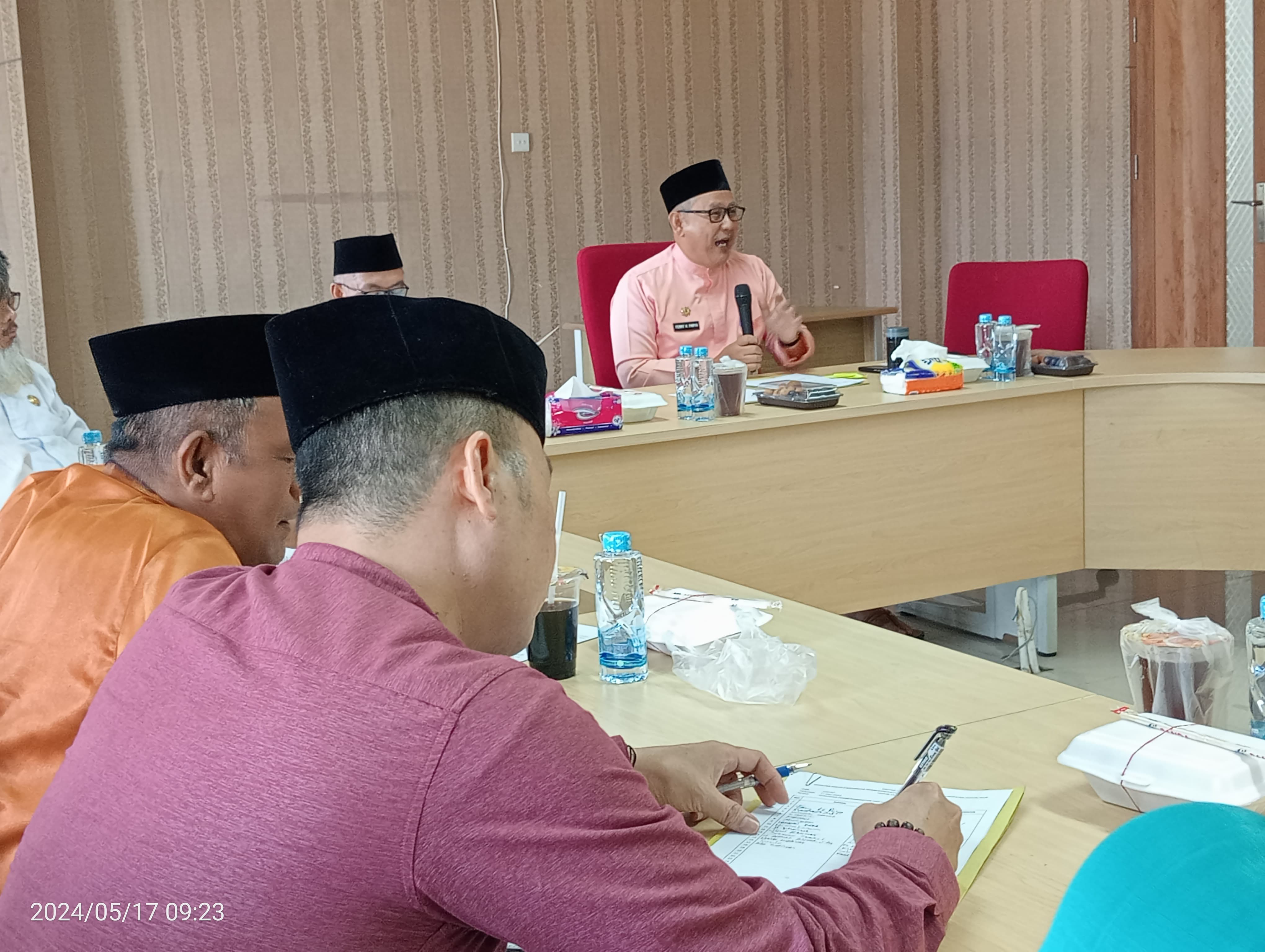 Asisten I Siapkan Keberangkatan CJH Rohil 2024