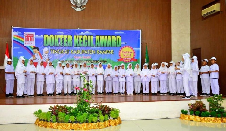 Sempena HBDI ke-111, IDI Kampar Gelar Dokter Kecil Award