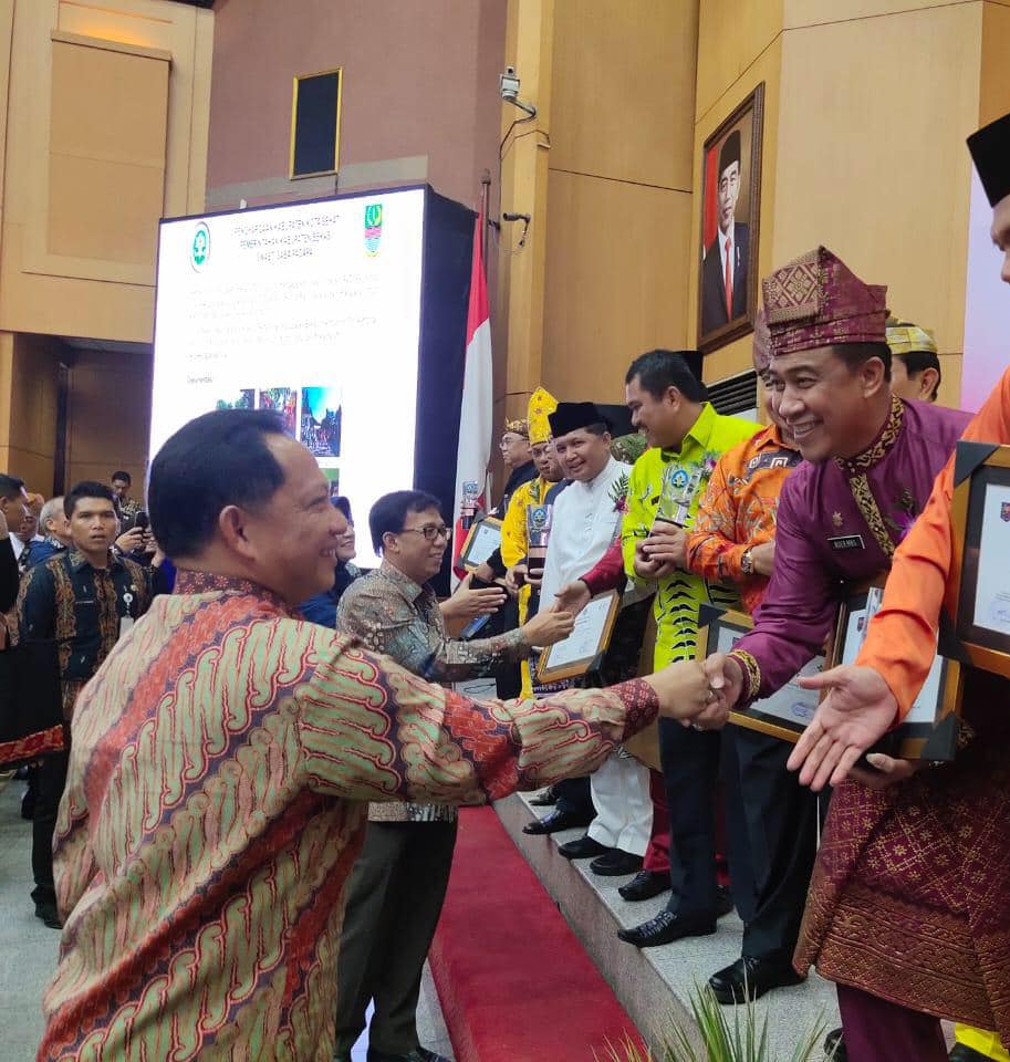 Pekanbaru Raih Penghargaan Kota Sehat di Indonesia