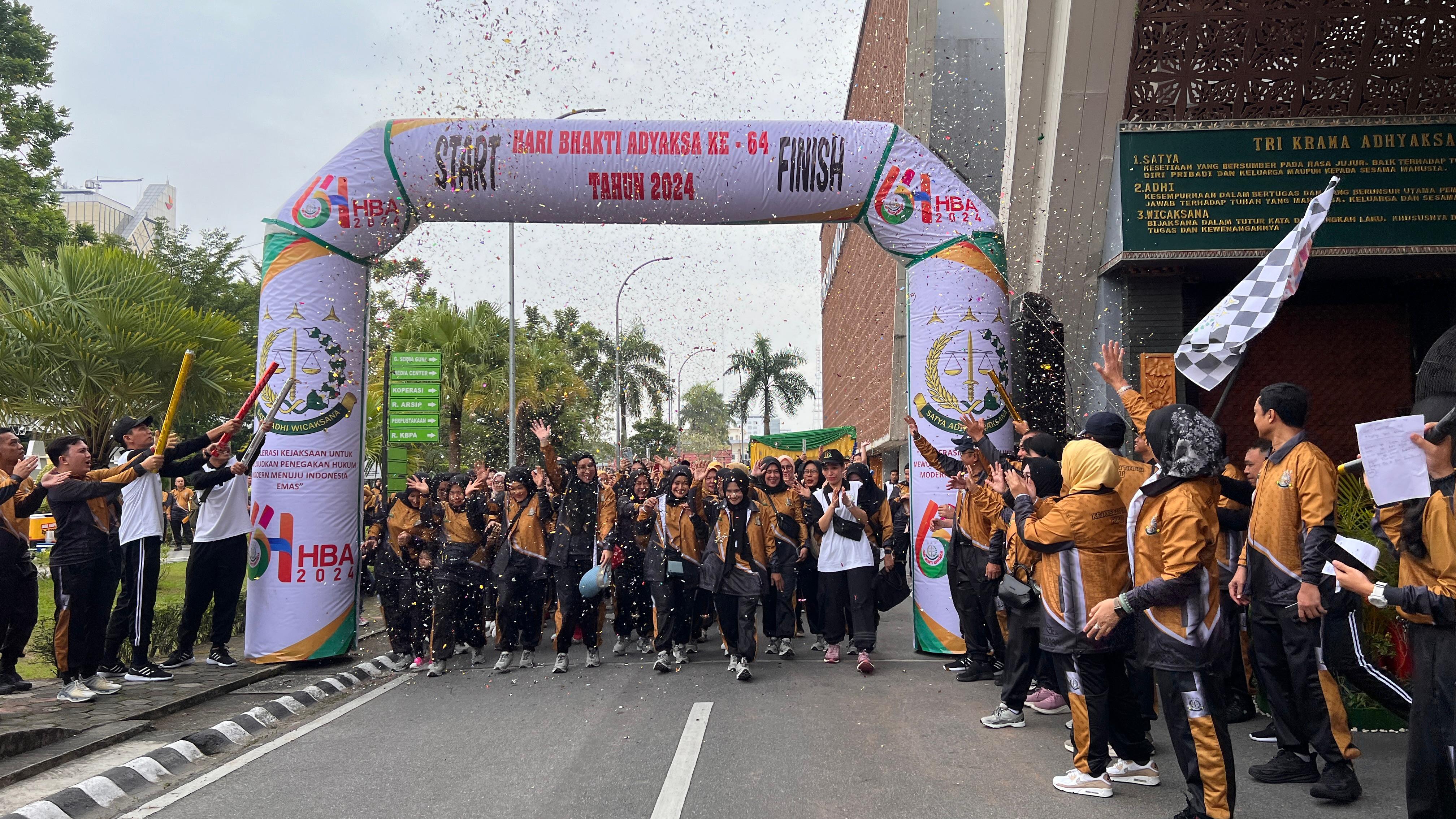 Sambut Hari Bakti Adhiyaksa, Kejati Riau Sukses Majukan UMKM