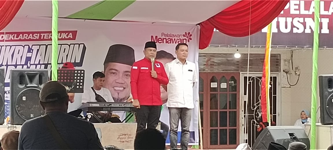 Deklarasikan Maju Pilkada Pelalawan, Sang Petahana Daftarkan Diri Besok