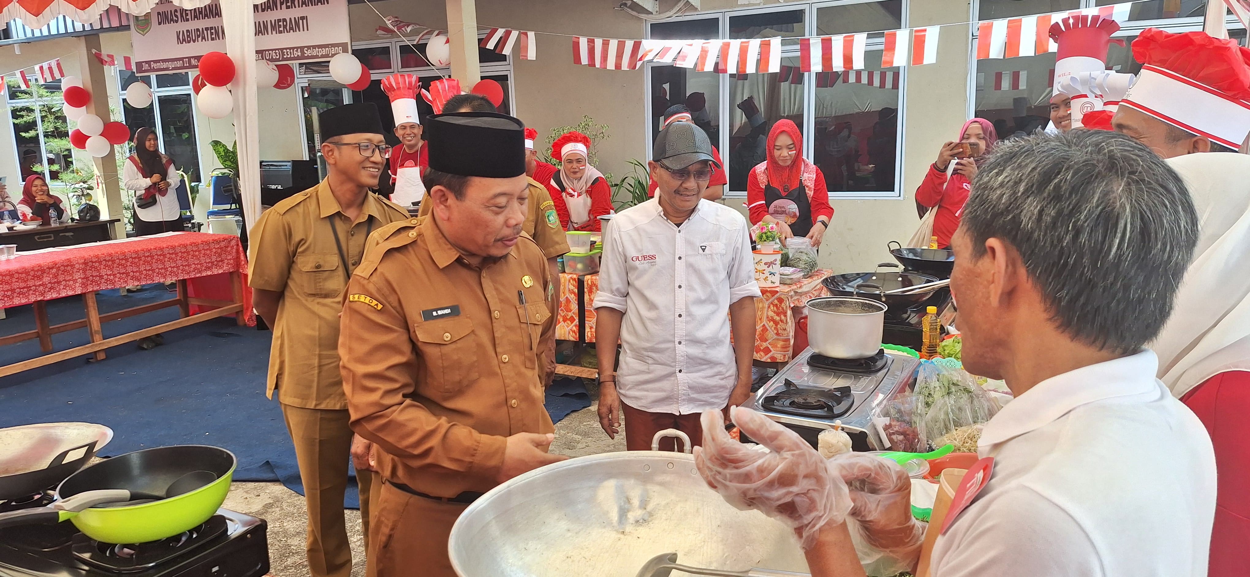 Kembangkan Potensi Pangan, Pemkab Meranti Gelar Lomba Memasak Berbahan Sagu