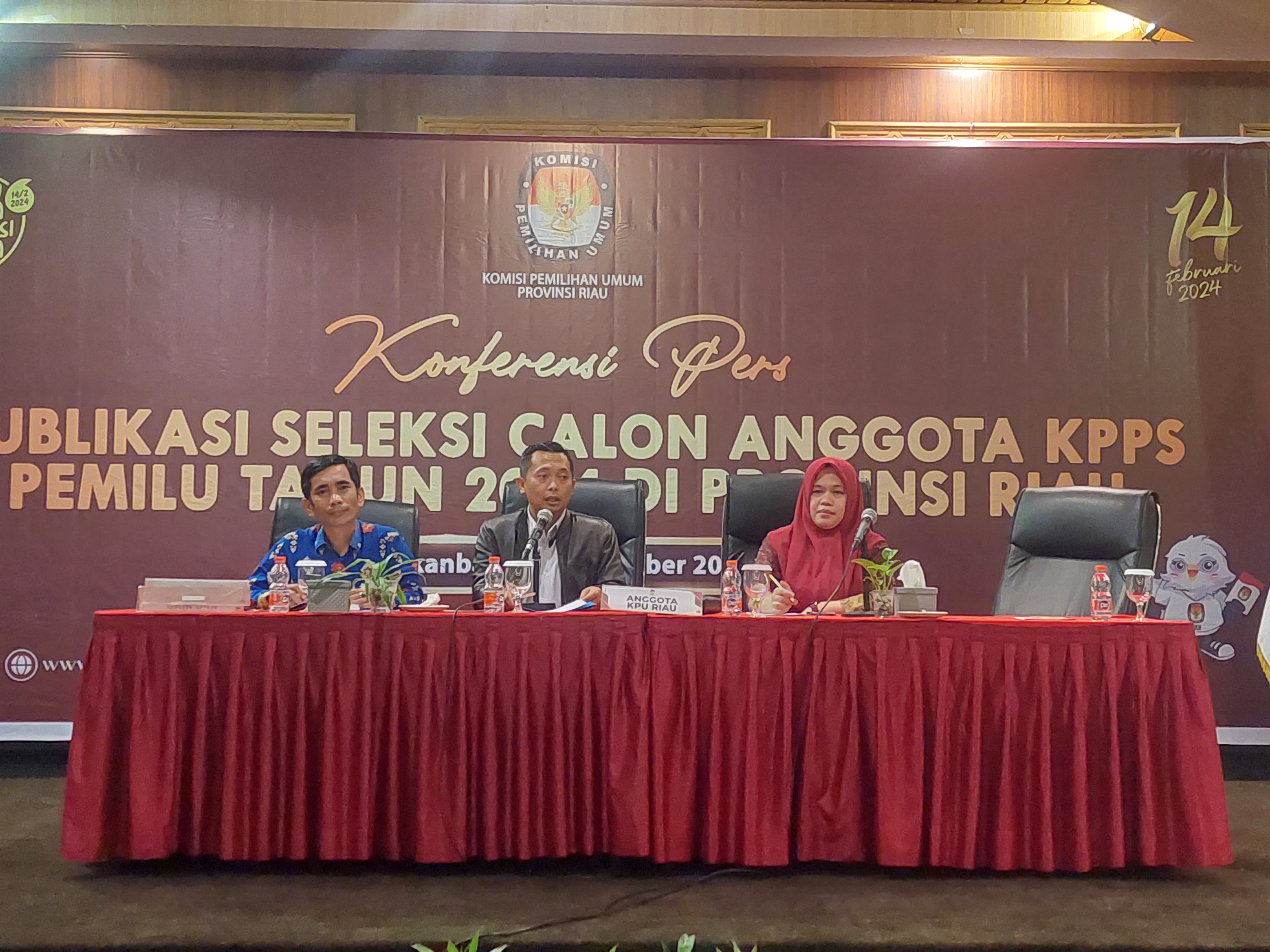 Butuh 135.562 Anggota, KPU Riau Buka Pendaftaran KPPS Besok