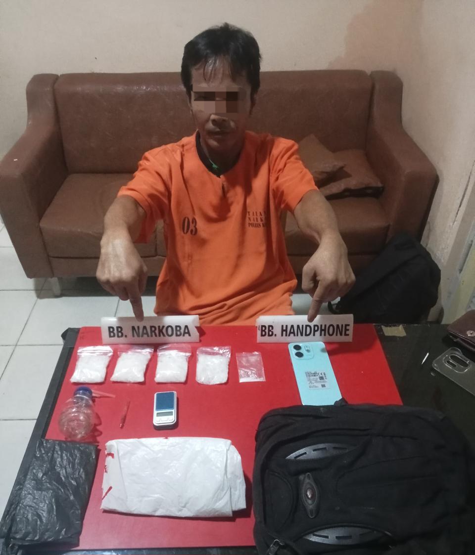 Polisi Ringkus Pengedar Sabu di Kampar, Ngaku Beli Barang di Pekanbaru