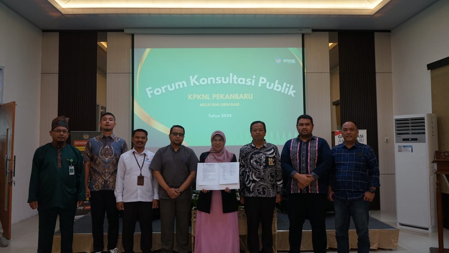 KPKNL Pekanbaru Taja Forum Konsultasi Publik Standar Pelayanan Pengelolaan Kekayaan Negara