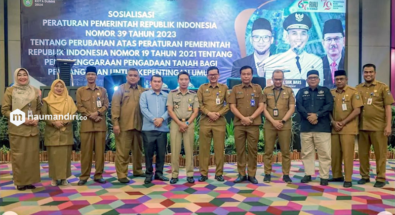 Pemko Dumai Gelar Sosialisasi PP Pengadaan Tanah