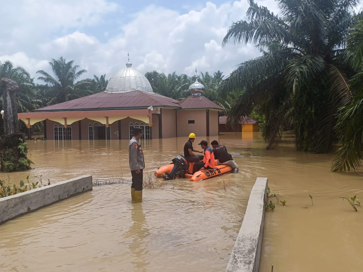 Bonai Darussalam Direndam Banjir