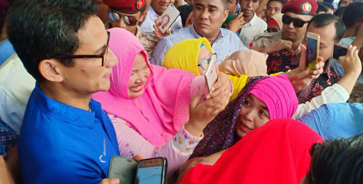 Andre: Warga Padang Lebih Heboh Sambut Sandiaga Uno Dibanding Jokowi