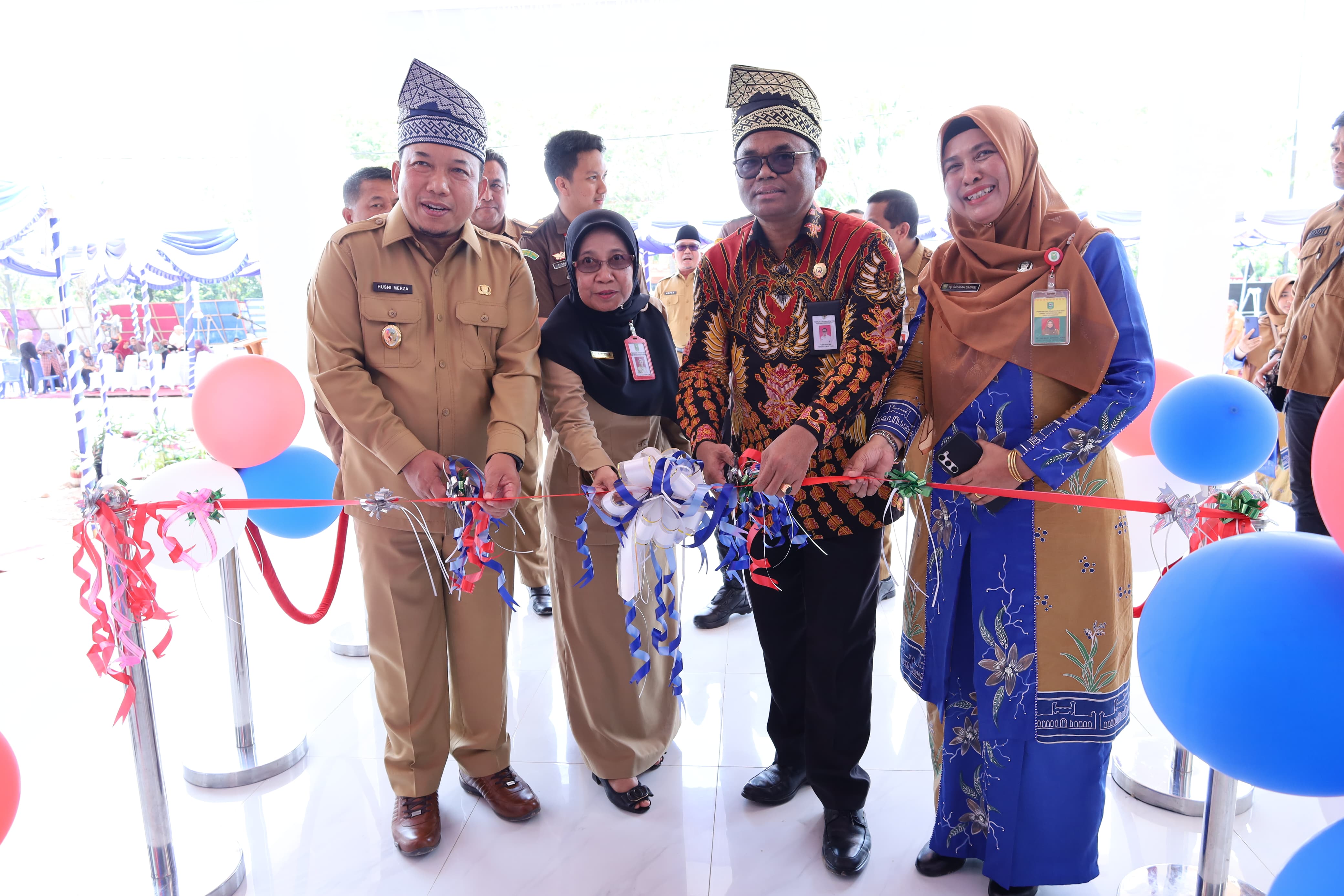 Gedung Layanan Perpustakaan Umum di Siak Diresmikan