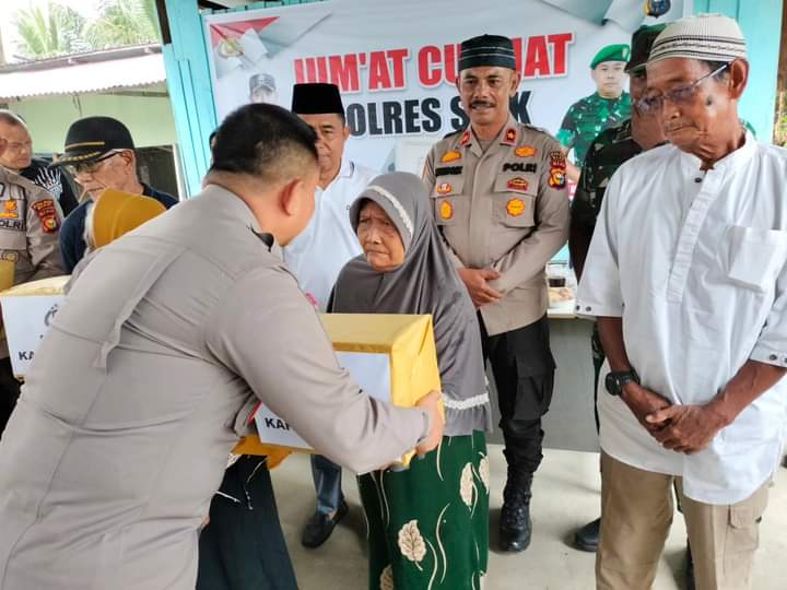 Jumat Curhat, Polres Siak Ajak Masyarakat Ciptakan Situasi Aman Pilkada