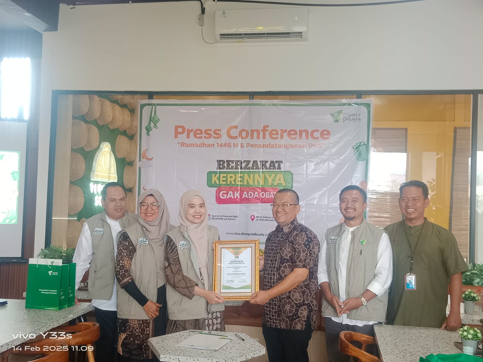 Program Ramadan 2025, Dompet Dhuafa Riau Targetkan 7 Ribu Penerima Manfaat