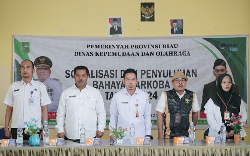 Dispora Riau Gencarkan Penyuluhan Bahaya Narkoba di Kalangan Pelajar