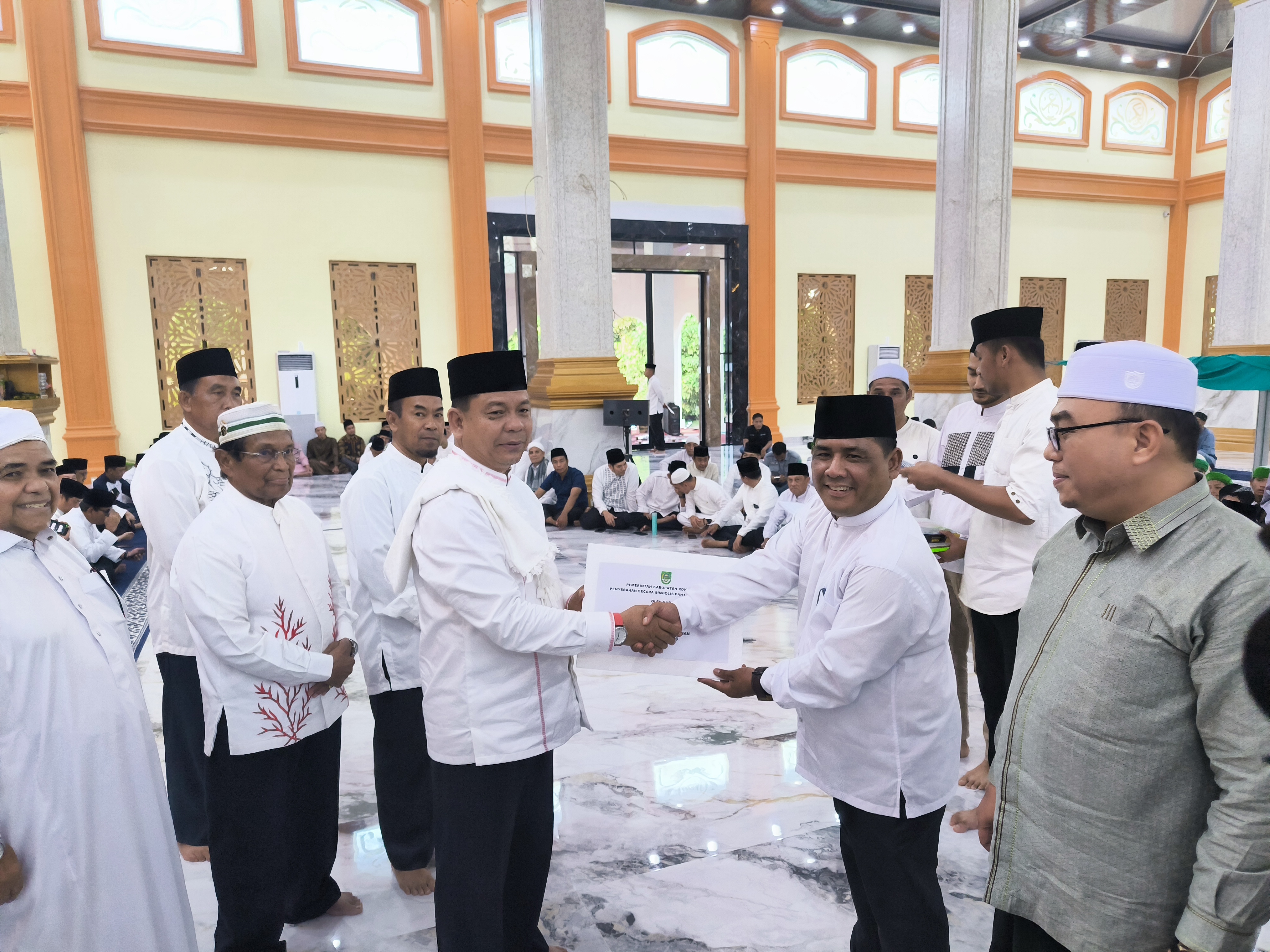 Balik Kampung, Wabup Syafaruddin Poti Safari Ramadan di Luhak Kepenuhan