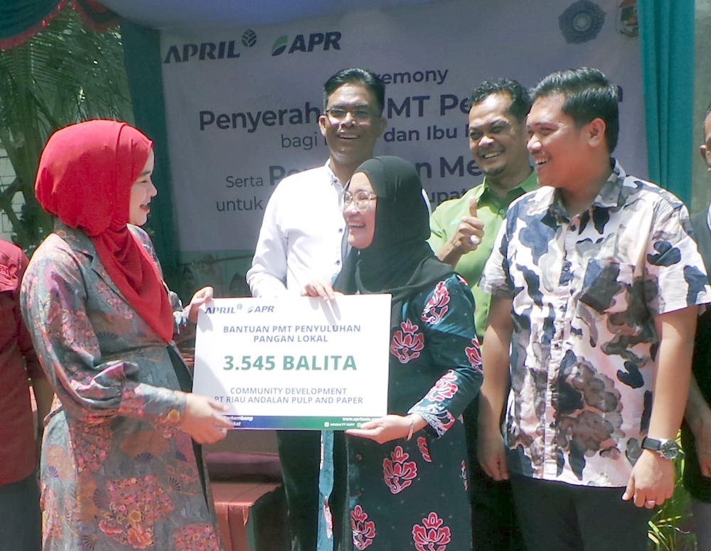 RAPP Distribusikan PMT kepada 3.545 Balita dan 418 Ibu Hamil