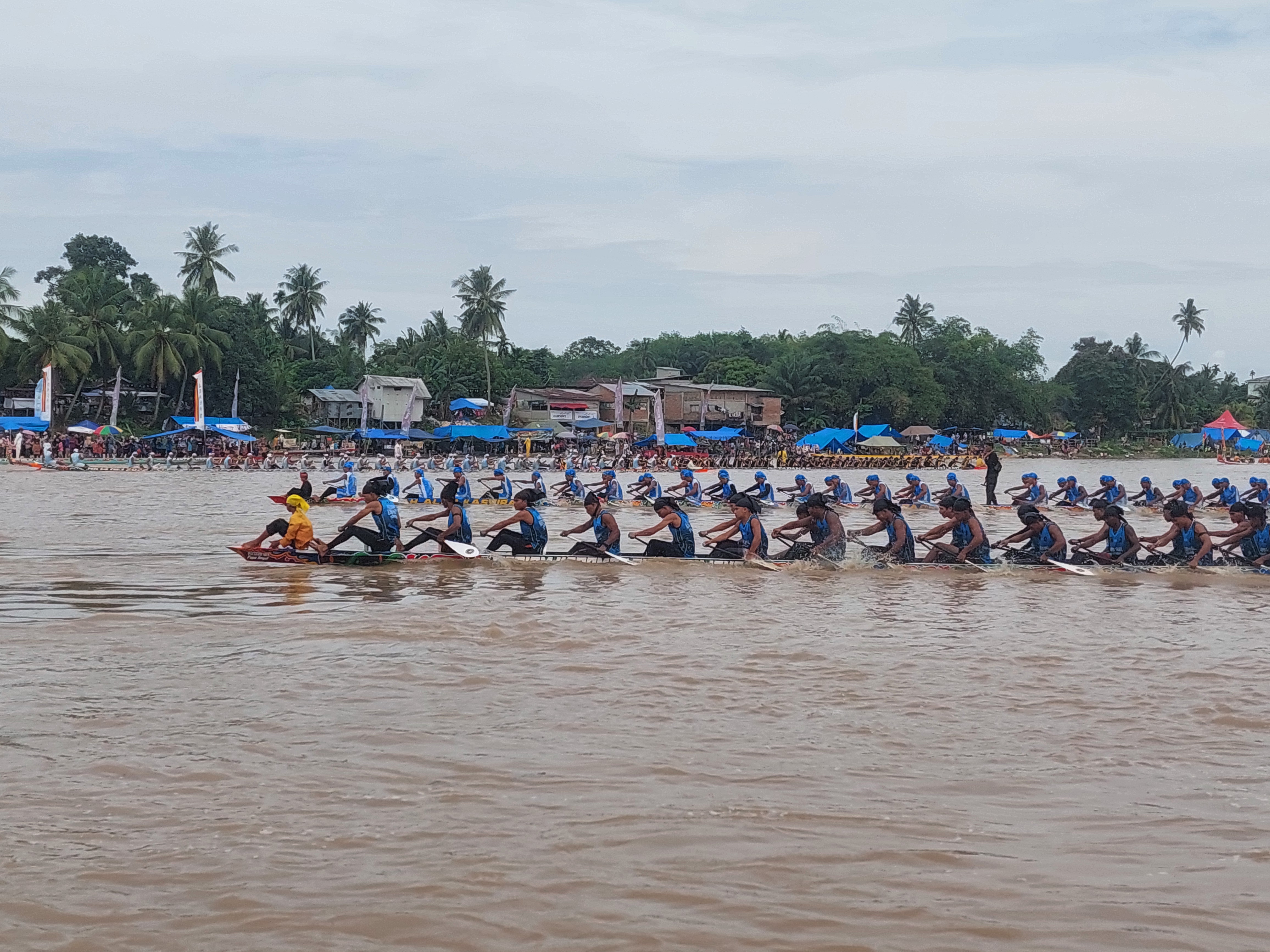 15 Jalur Berlaga di Hari Final Pacu Jalur Kuansing 2024, Berikut Aduan Lengkapnya