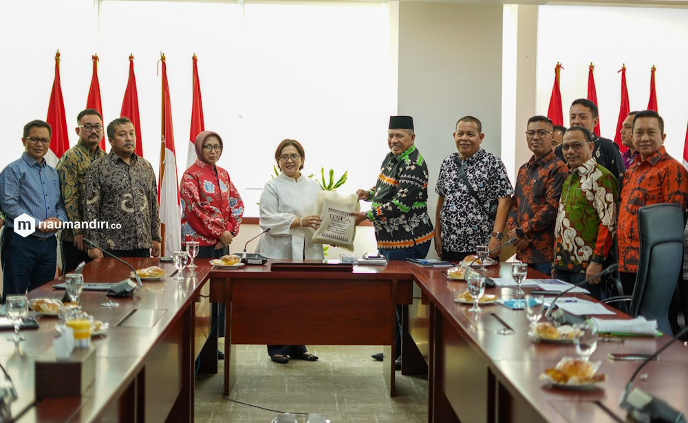 Bupati Siak Minta Dukungan Pembangunan Pemerintah Pusat