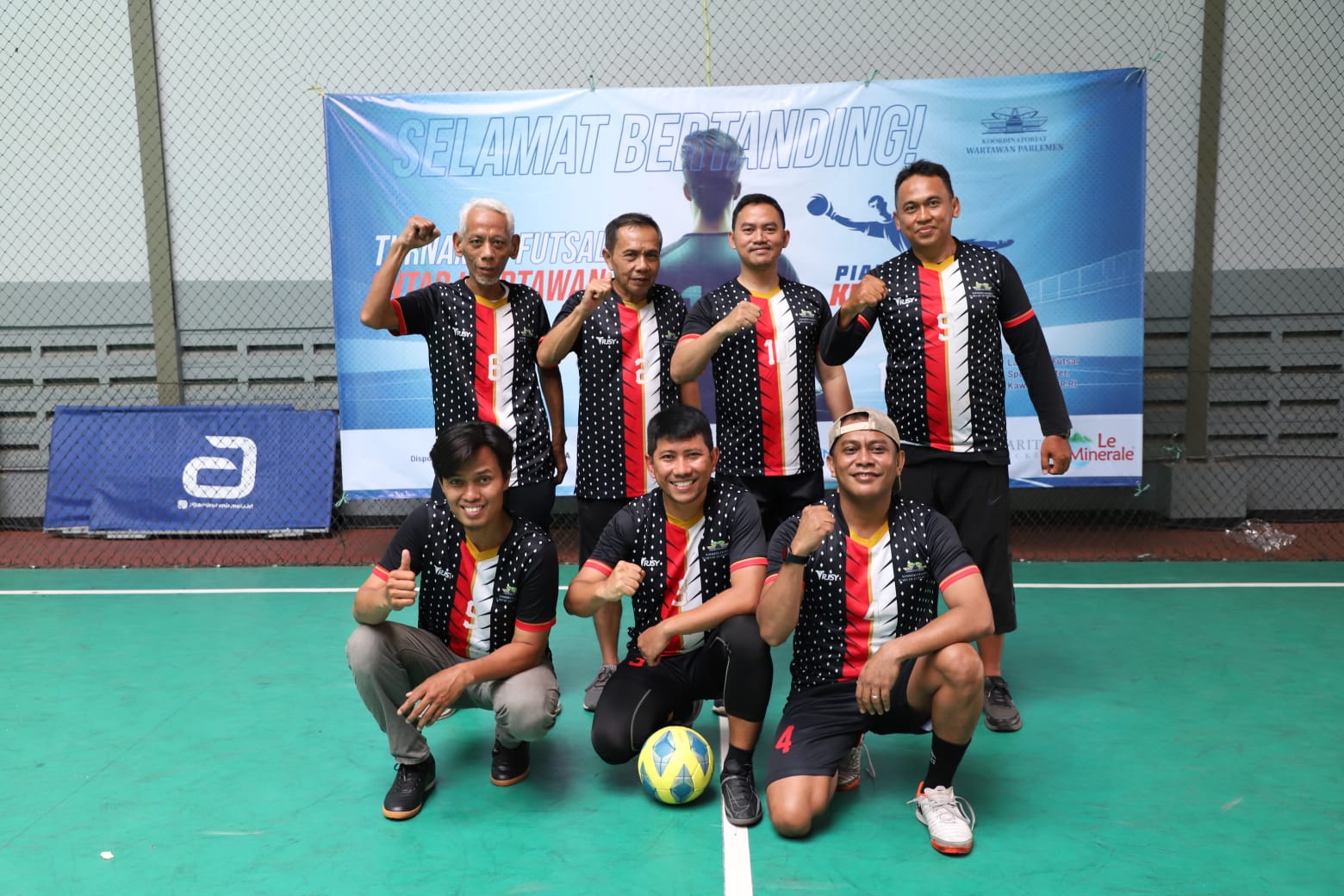 Pererat Silaturahmi, KWP Gelar Turnamen Futsal Antarwartawan 2024