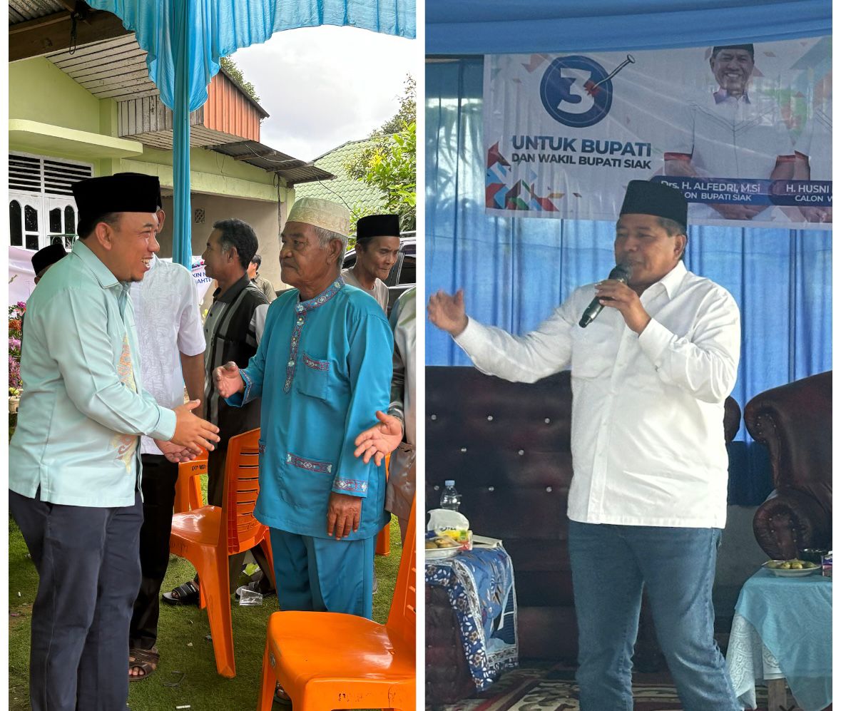 Perjalanan Alfedri-Husni Bersama Rakyat Menuju Siak Gemilang