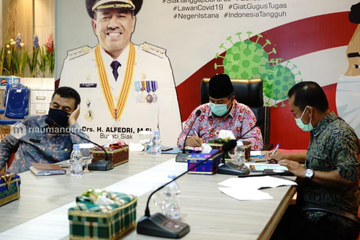 Pemkab Siak - Tanoto Foundation Bersama Kemendikbud RI Bahas Persiapkan New Normal Pendidikan