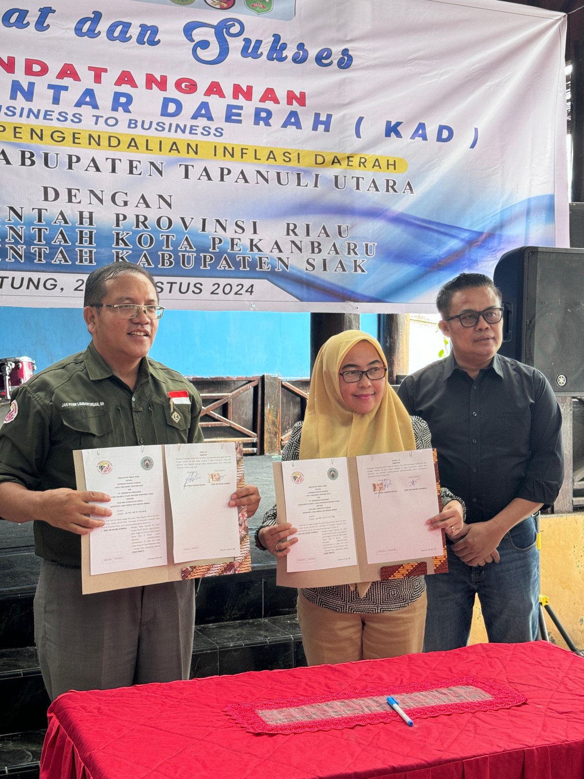 Penuhi Pasokan Pangan, Pekanbaru Tandatangan Kerjasama dengan Tapanuli Utara