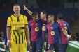 Lawan Borrusia Dortmund, Barcelona Pesta Gol